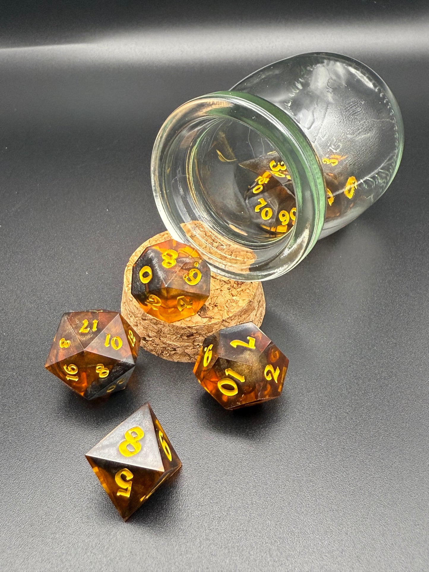 Eye of the Tiger Dice Set