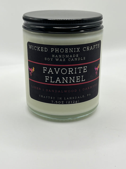 Favorite Flannel 7.5oz Candle