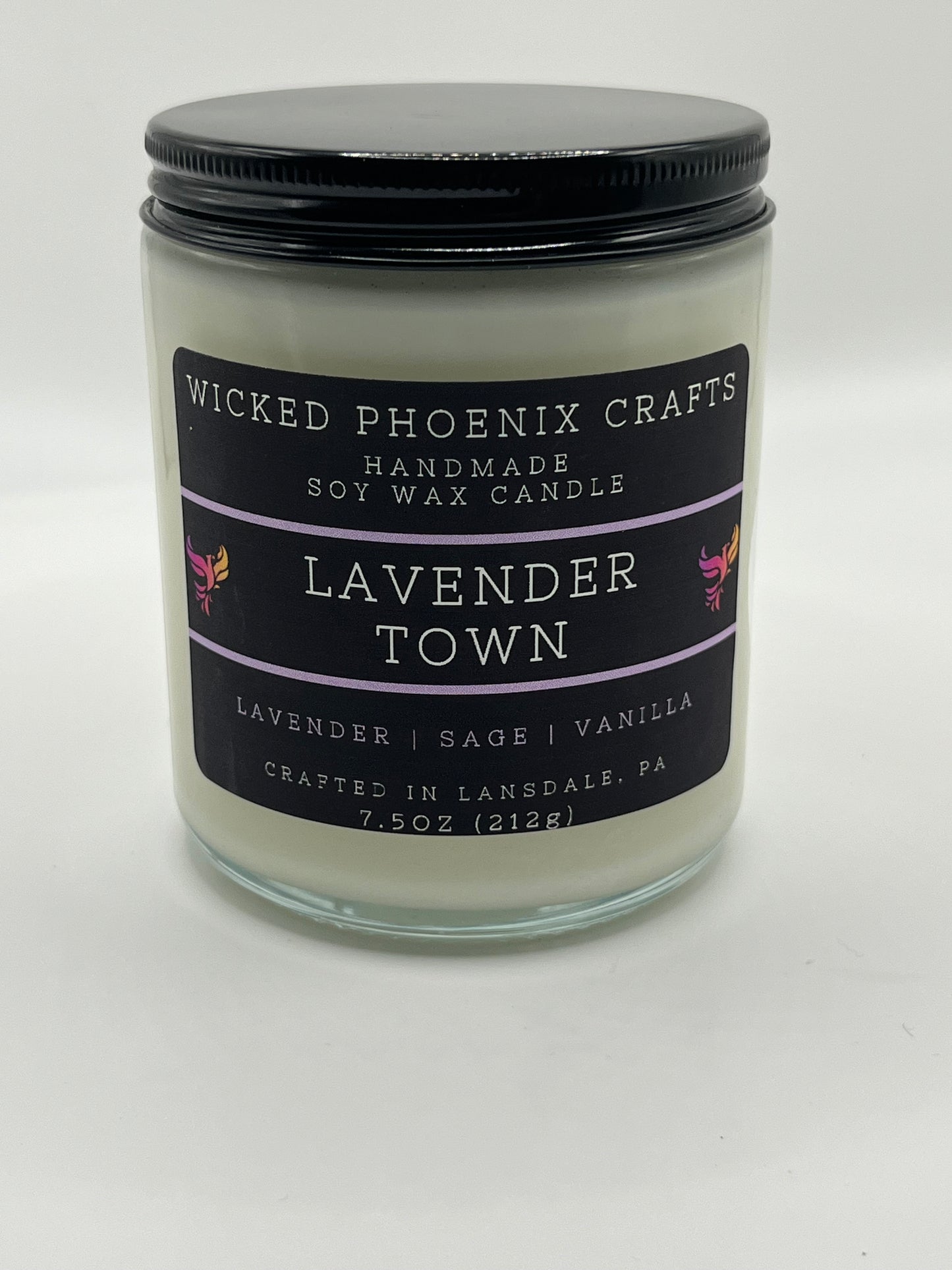 Lavender Town 7.5oz Candle