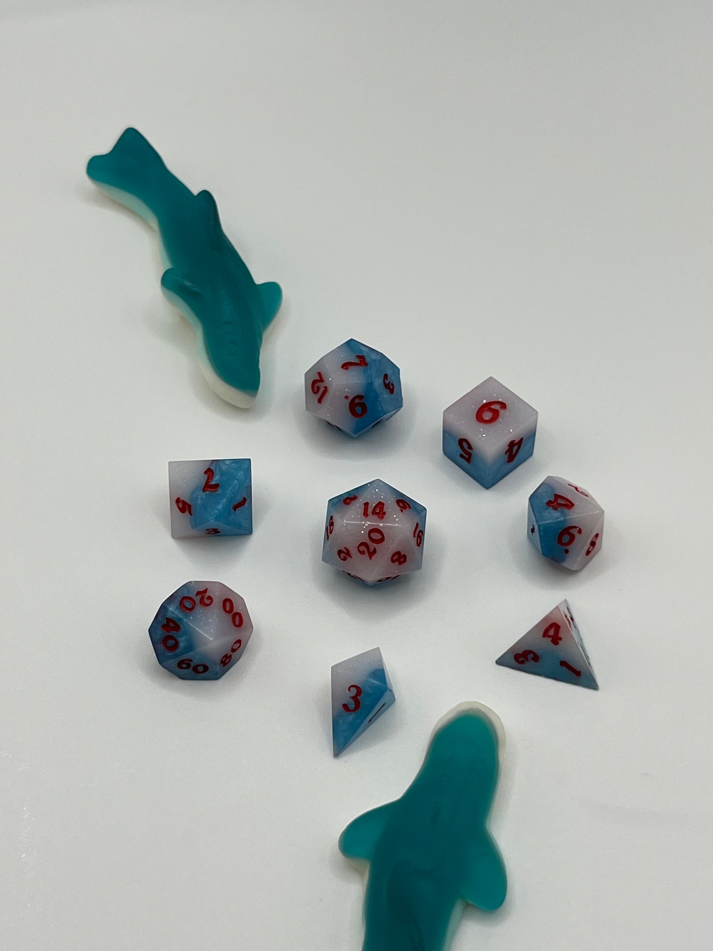 Mini Gummy Shark Dice