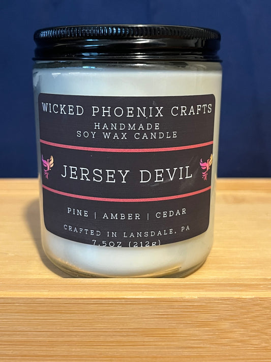 7.5oz Jersey Devil Candle